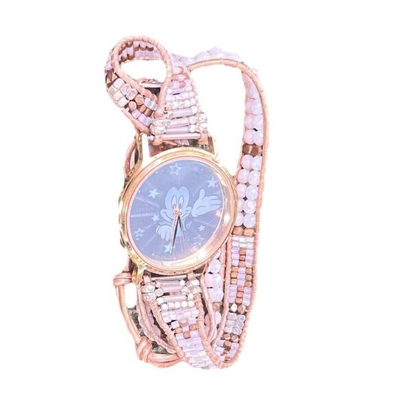 DISNEY MICKEY MOUSE Vintage 1990s Y2K Holographic Watch - Picture 2 of 4